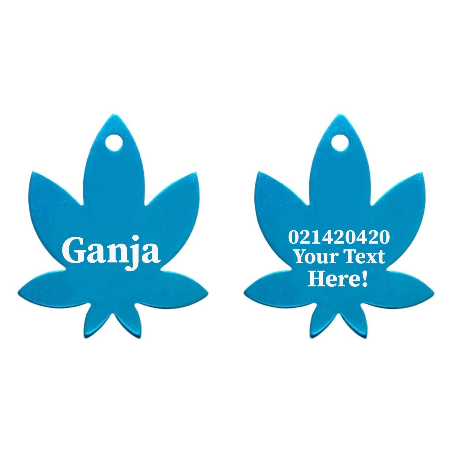 ⭐️Purr. Meow. Woof.⭐️ - Custom Text Mary Jane Dog ID Pet Tag - DodgerBlue