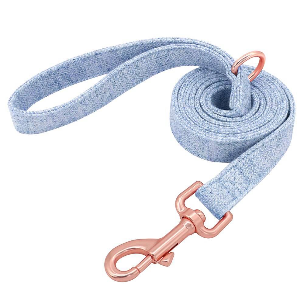 ⭐️Purr. Meow. Woof.⭐️ - Hemp Boutique Dog Lead - LightBlue