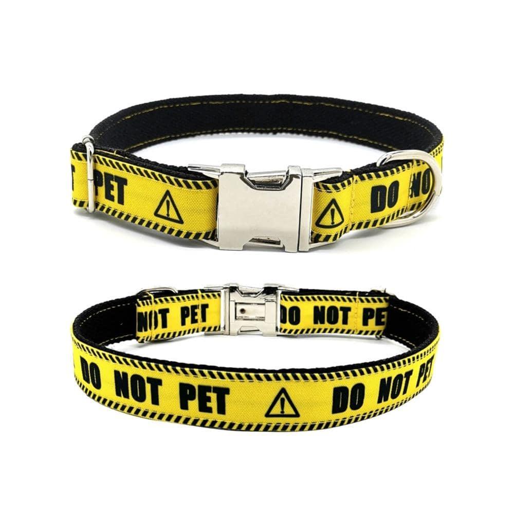 ⭐️Purr. Meow. Woof.⭐️ - I Need Space & Do Not Pet | Dog Collar - Do Not Pet / XS / No