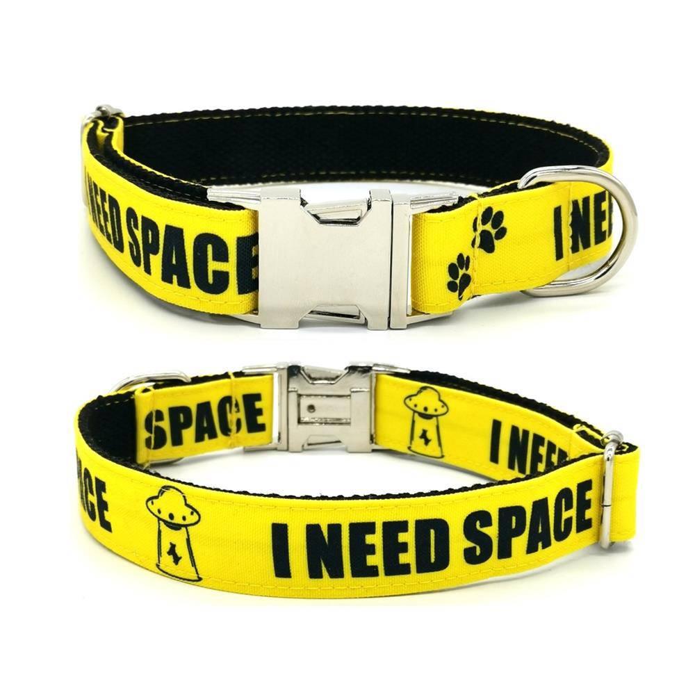 ⭐️Purr. Meow. Woof.⭐️ - I Need Space & Do Not Pet | Dog Collar - I Need Space / XS / No
