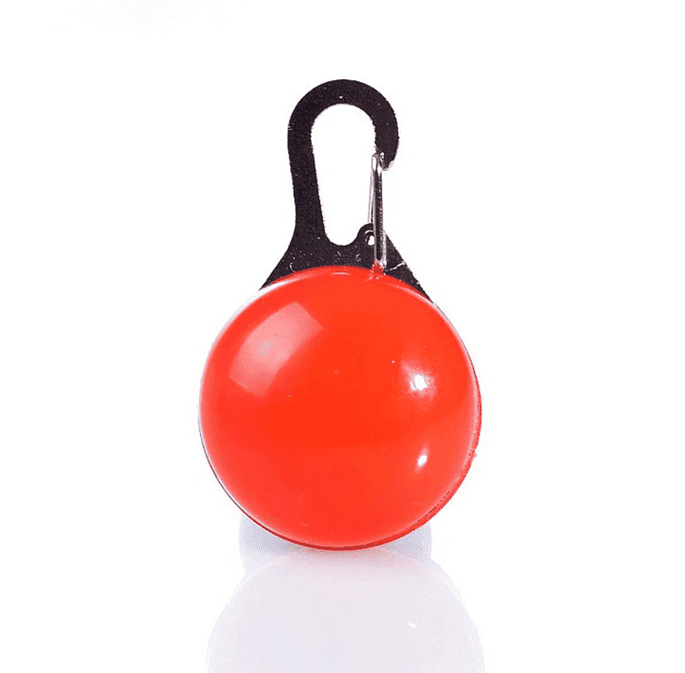 ⭐️Purr. Meow. Woof.⭐️ - LED Dog Collar Light Pendant - Red