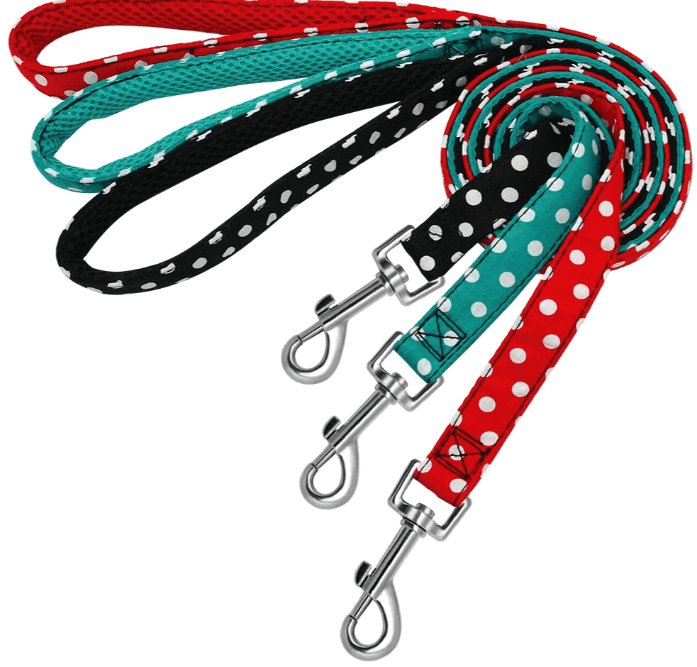 ⭐️Purr. Meow. Woof.⭐️ - Polka Dot Dog Lead - Black
