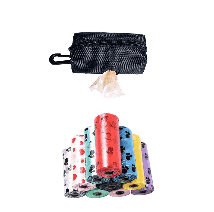 ⭐️Purr. Meow. Woof.⭐️ - Poop Bag Holder - Black / Yes