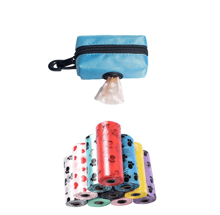 ⭐️Purr. Meow. Woof.⭐️ - Poop Bag Holder - DodgerBlue / Yes