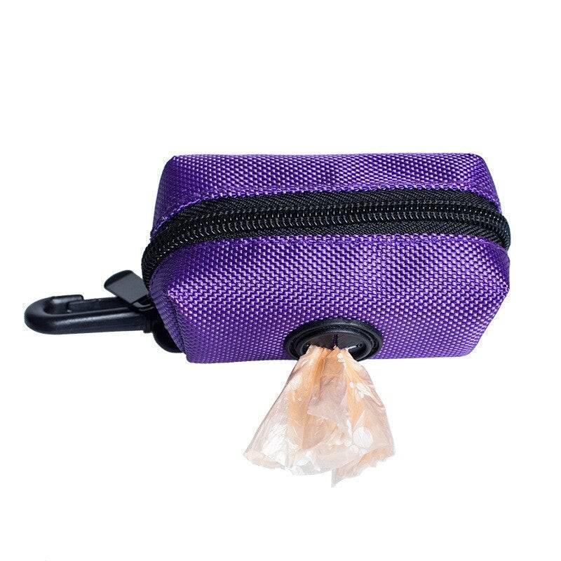 ⭐️Purr. Meow. Woof.⭐️ - Poop Bag Holder - Purple / No