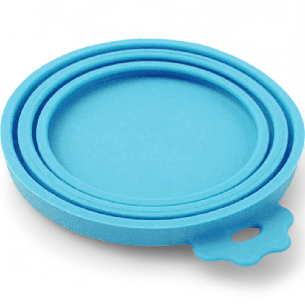 ⭐️Purr. Meow. Woof.⭐️ - Reusable Pet Food Can Lid - DodgerBlue