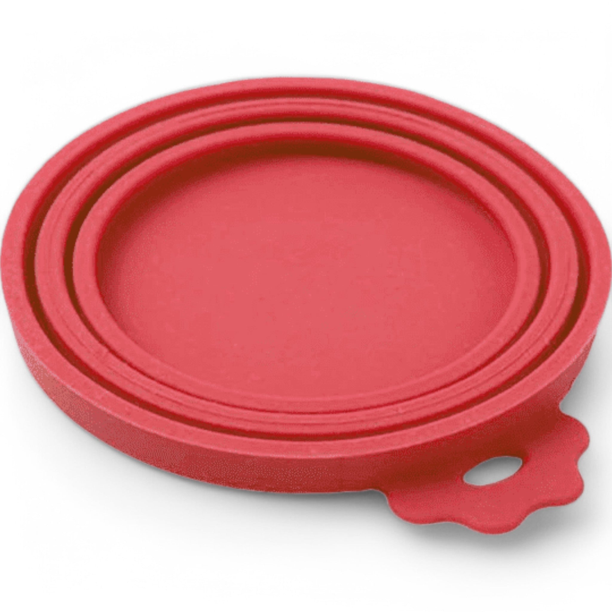 ⭐️Purr. Meow. Woof.⭐️ - Reusable Pet Food Can Lid - Red